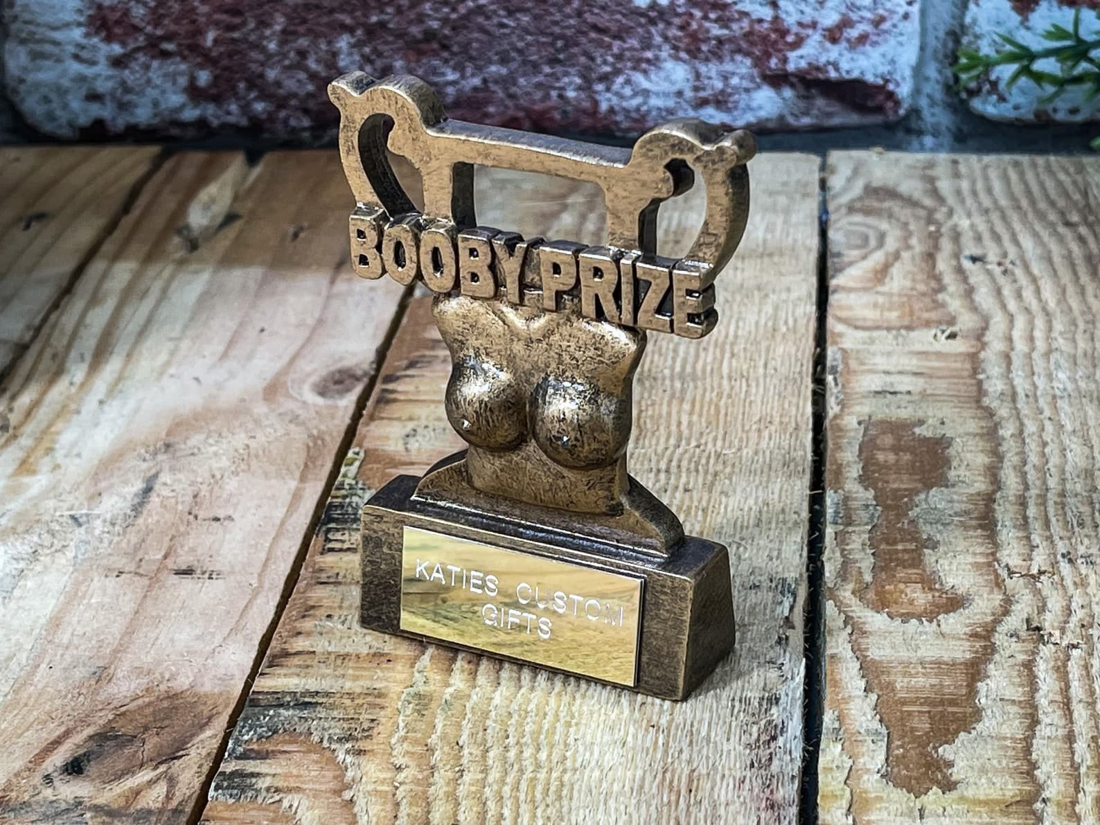 The ‘Why Did I Open This?’ Booby Prize Trophy - For Those Desperate Moments