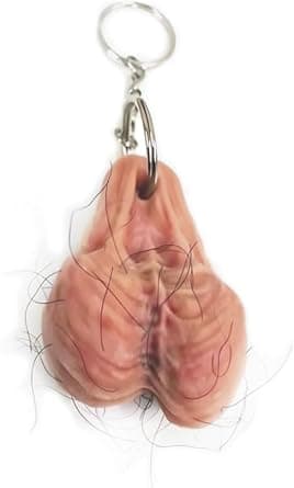 Hilarious Furry Keyring - The Perfect Gift for Hairy Situations!