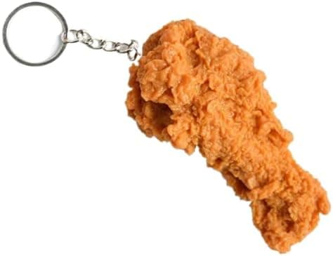 Grease-Stained Apocalypse: The Fried Chicken Leg Keychain of Doom