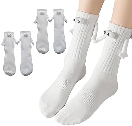 Magnetic Love Socks - Your Feet's New BFFs for Awkward Moments!