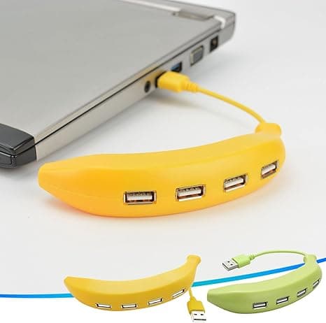 Banana But Make it Tech: The Absurdity of the 4-Port USB Hub!