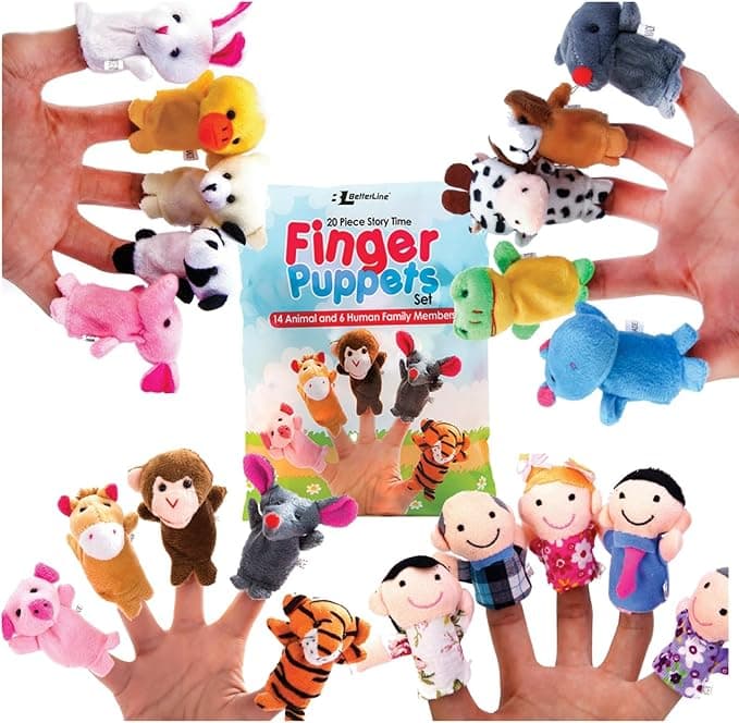 20-Piece Finger Puppet Apocalypse – Because Who Needs Sanity Anyway?