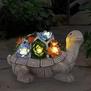 Solar-Powered Tortoise of Eternal Regret: The Garden Statue That Just Won’t Move (or Live Without Guilt)