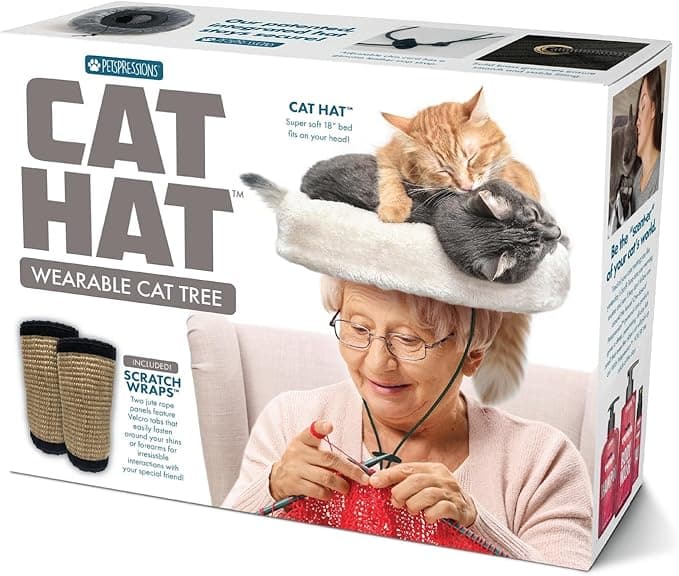 Cat Hat Prank Gift Box – The Deceptively Empty Vessel of Feline Disappointment!