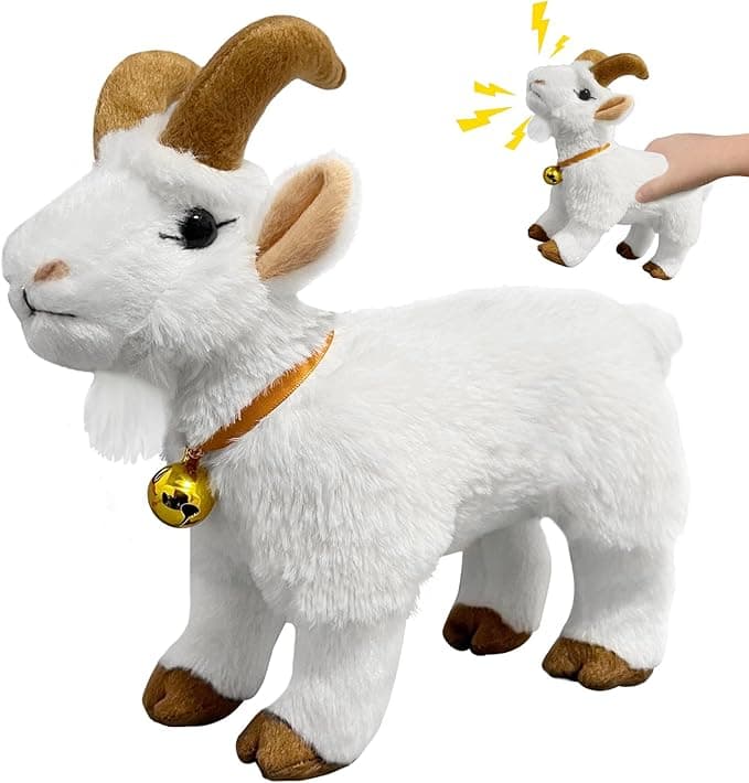 Screaming Goat Chaos: Your Furry Stress Relief Companion!