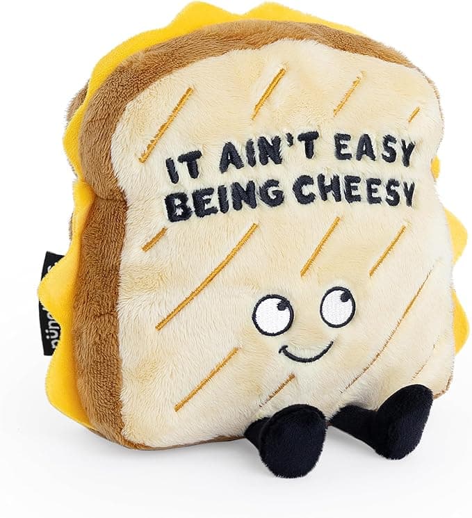 Grilled Cheese Squishy Cuddle Nugget - For Those Cheesy Moments When Life Gets Melty!