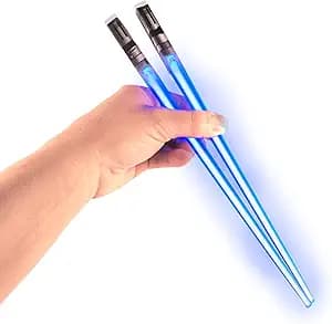 Light Up the Sushi Wars: Galactic Lightsaber Chopsticks for Your Next Meal-ocalypse!