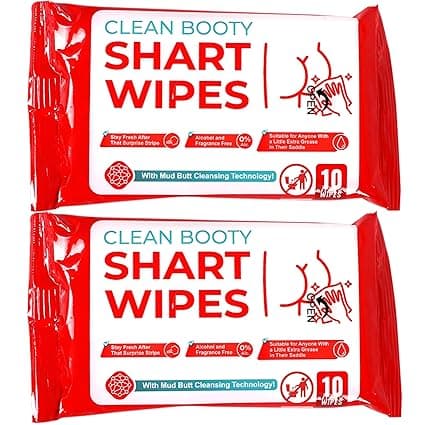 Emergency Shart Wipes: Because Your Gas Isn’t the Only Thing That's Going to Blow!