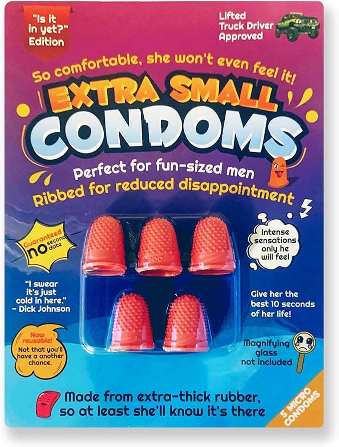 Extra Small Condoms: Because Size Does Matter When You’re Making Fun of the Bro