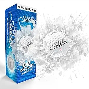 Boomerang Bamboozle - The World's Most Sneaky Exploding Golf Balls for Unhinged Golf Shenanigans!