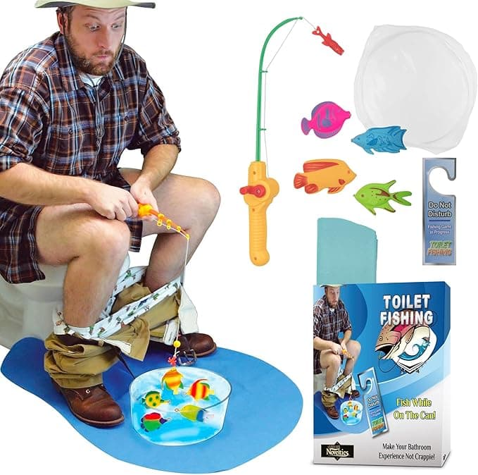 Reel in Some Laughs with the Potty Fisher Toilet Fishing Game