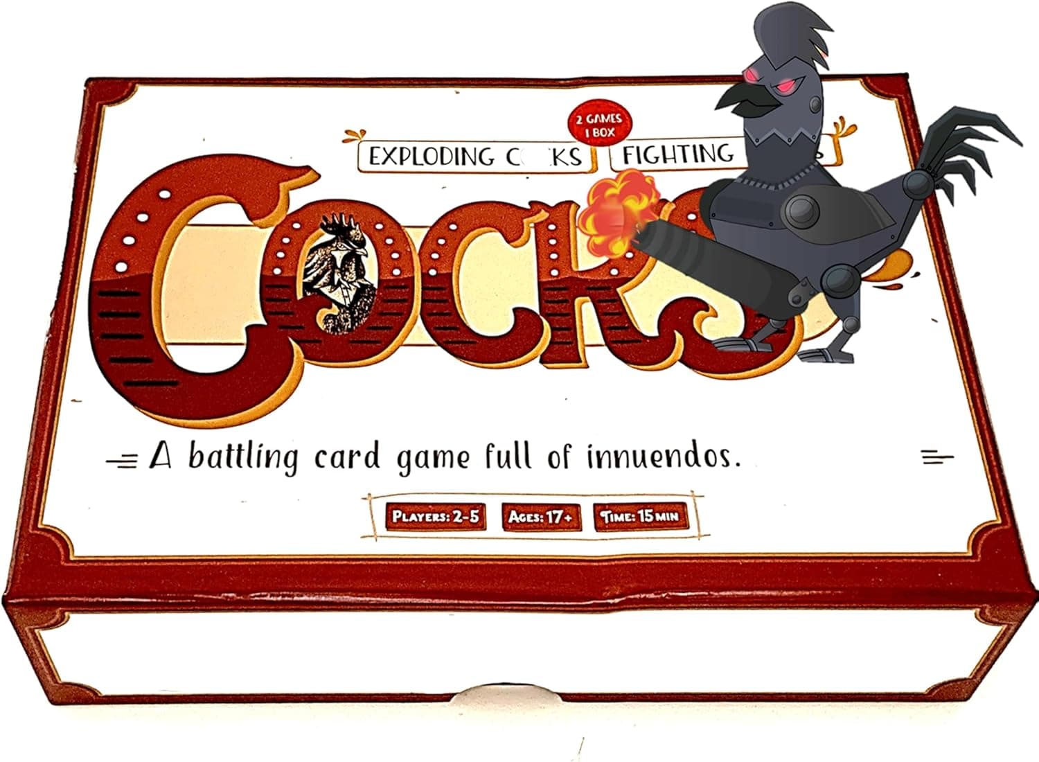 Box of Cox – The Inappropriate Card Game That's Part Pun, Part Chaos, 100% Party Mayhem