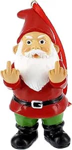 Gnometastrophe: Holiday Gnome Giving the Finger - ...